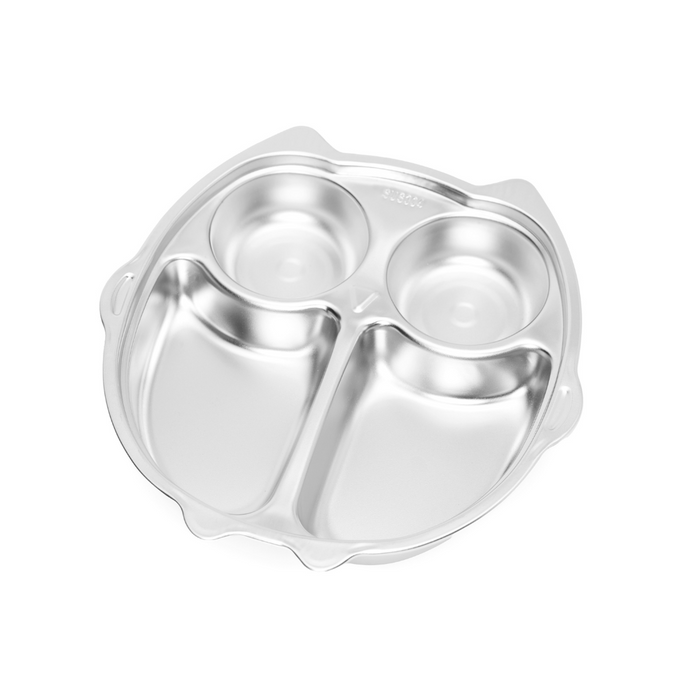 Ethika_Inc CUTE CARTOON DIVIDED CHILDREN SERVING PLATE