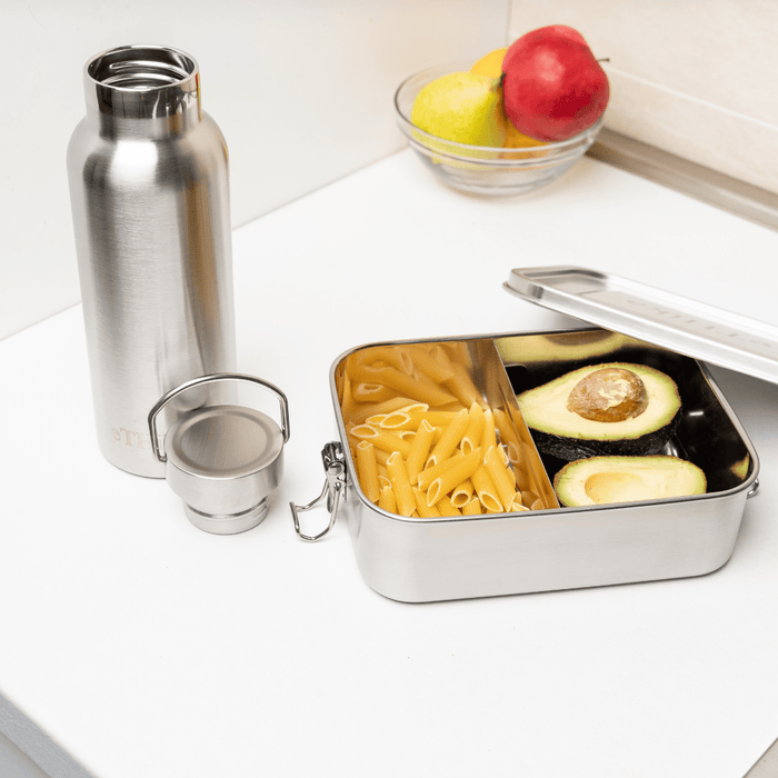 Ethika_Inc gifts & kits Zero Waste Starter Kit: Stainless Steel Lunchbox & Bottle