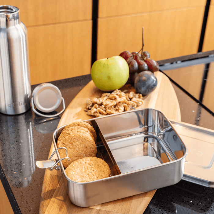 Ethika_Inc gifts & kits Zero Waste Starter Kit: Stainless Steel Lunchbox & Bottle