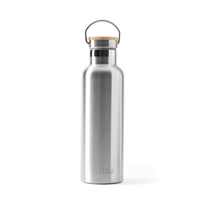 Ethika_Inc Stainless Steel Double Wall Water Bottle With Bamboo Lid