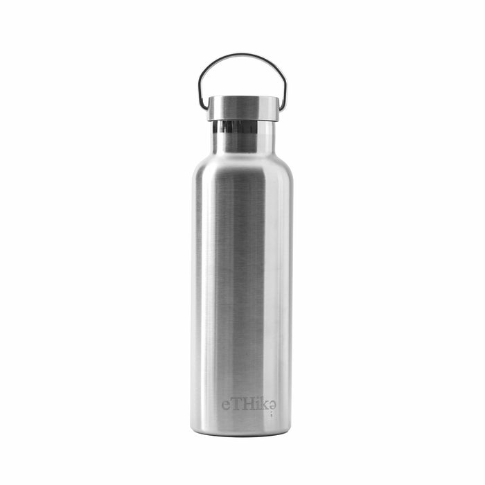 Ethika_Inc Stainless Steel Stainless Steel Double-Walled Water Bottle in 350ml, 500ml, 600ml, 750ml, and 1000ml sizes: Eco-friendly and versatile with a leak-proof steel lid. Expertly insulated to keep drinks cold for 24 hours or hot for 12. Designed with a silicone seal, it's dishwasher-safe and compatible with carbonated beverages. Stylish color options available. Ensures no metal aftertaste or harmful chemicals. Perfect for health-conscious and sustainability enthusiasts. #StayHydratedInStyle.