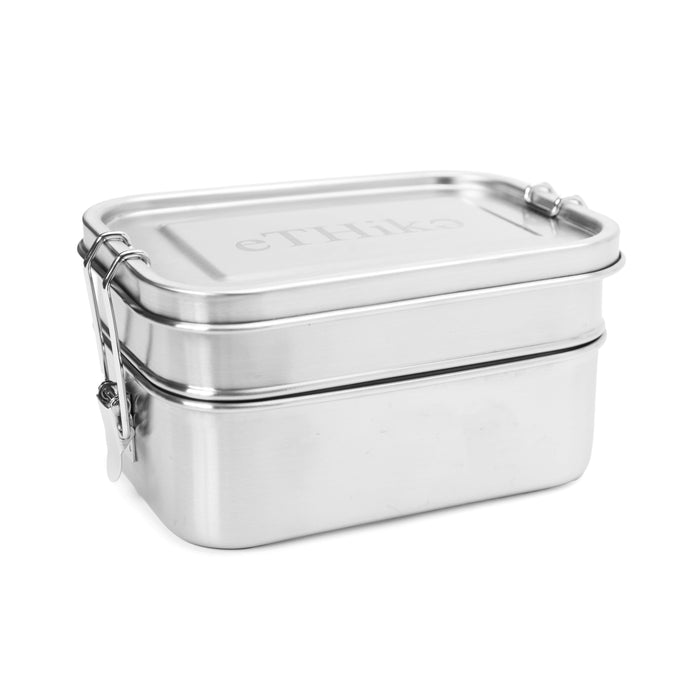 Ethika_Inc Stainless Steel Lunchbox Double Layer (Double Tier)