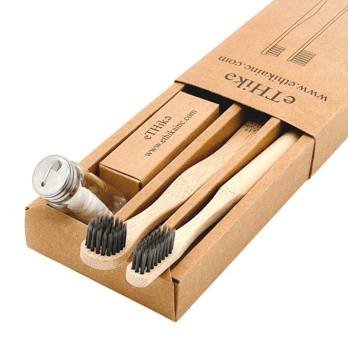 Ethika_Inc Health & Beauty Bamboo Oral Hygiene Care Set 1+1+1