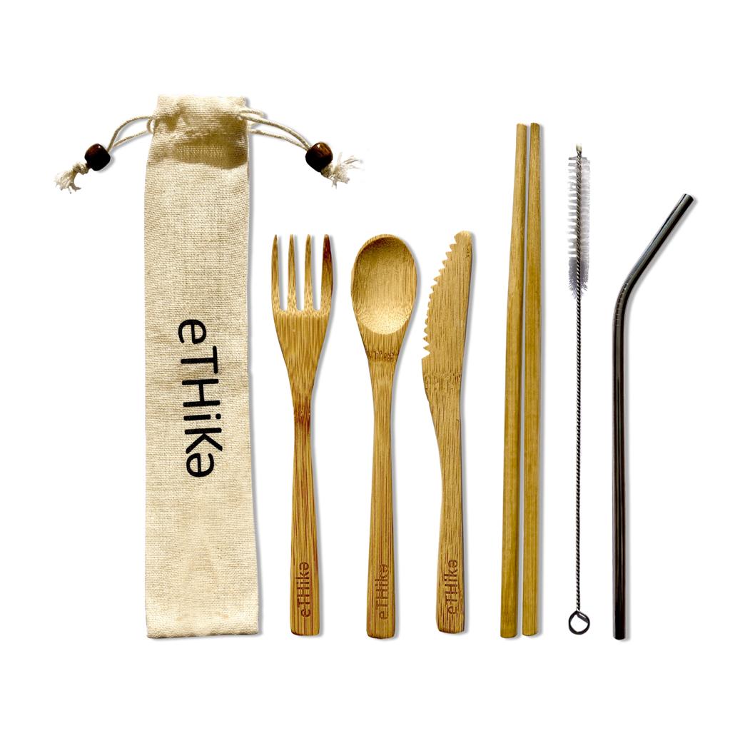 Reusable Bamboo Cutlery Set – UNDP Shop