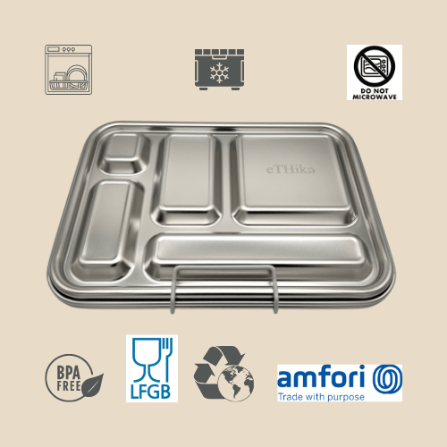 Ethika_Inc SMART LUNCHBOX 5 COMPARTMENTS 750ML