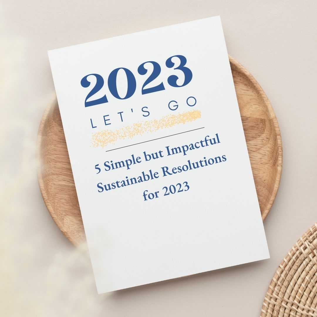 5 Simple but Impactful Sustainable Resolutions for 2023
