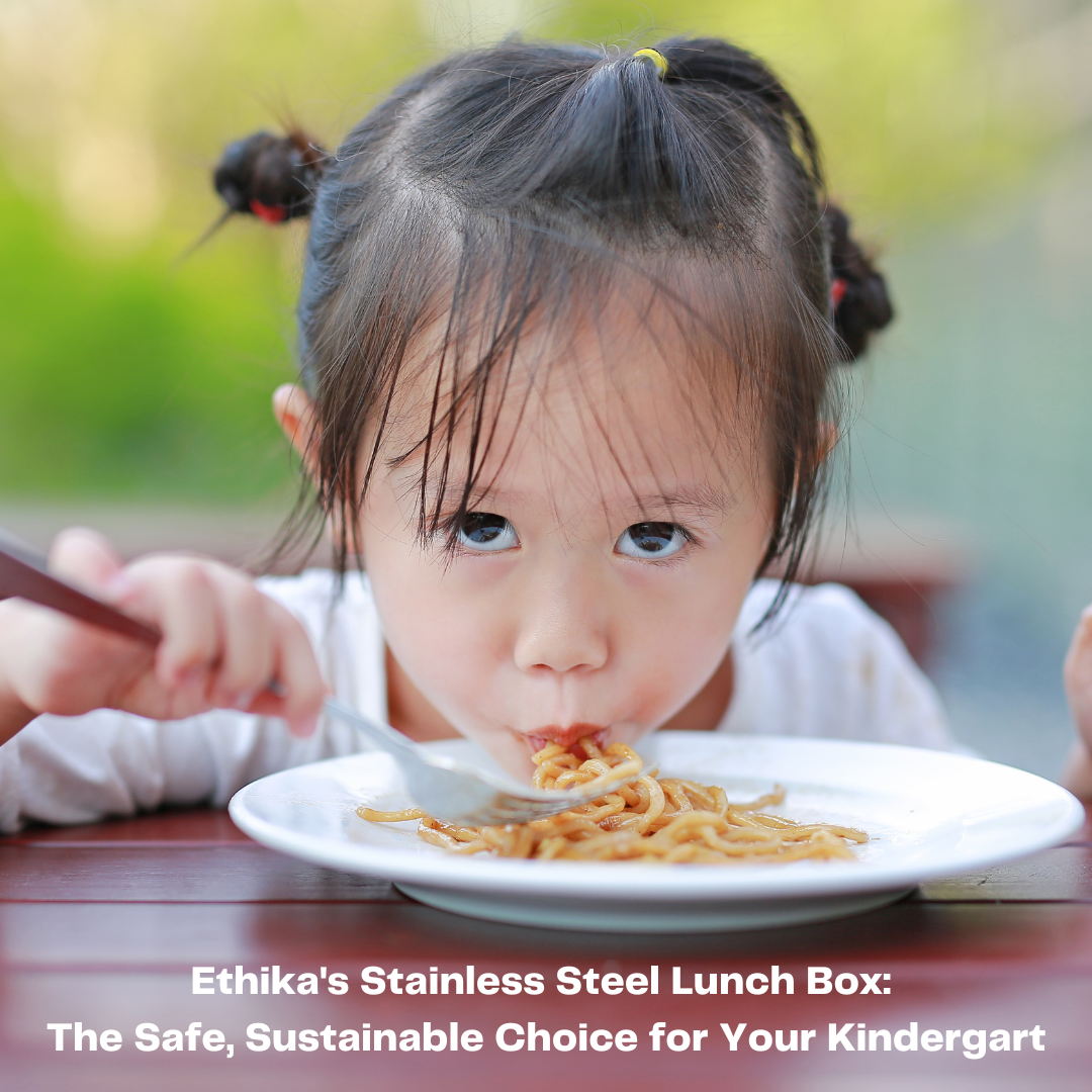Ethika's Stainless Steel Lunch Box: The Safe, Sustainable Choice for Your Kindergartener's Meals