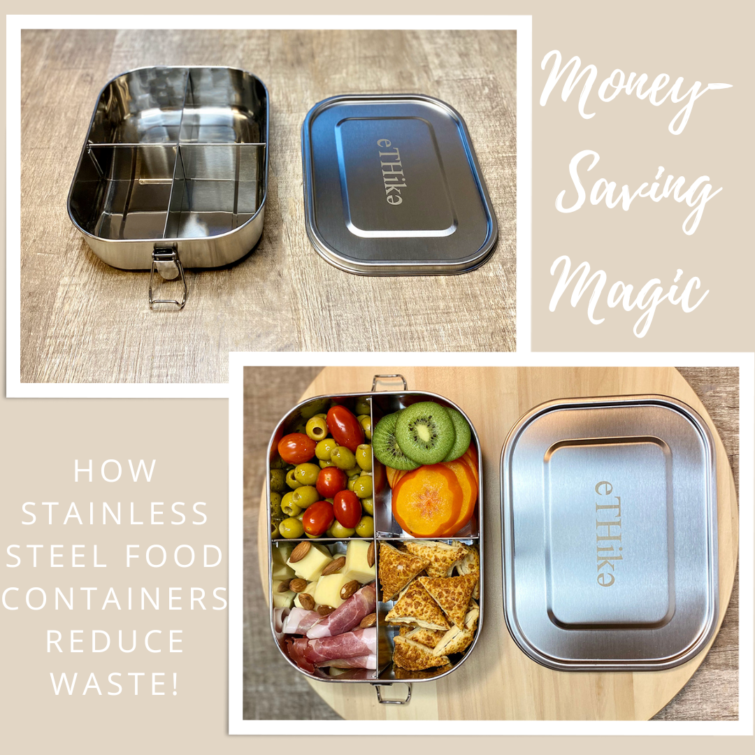 Money-Saving Magic: How Stainless Steel Food Containers Reduce Waste!