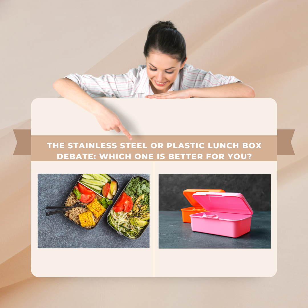 Choosing Lunch Containers for School - Stainless Steel vs Plastic