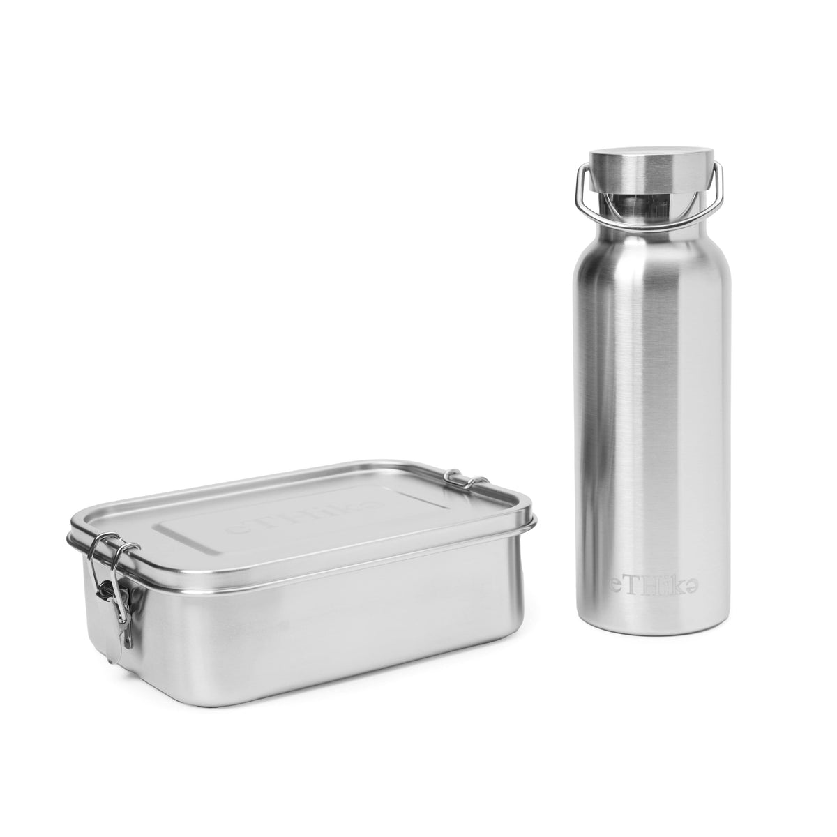 Ethika_Inc gifts & kits Zero Waste Starter Kit: Stainless Steel Lunchbox & Bottle
