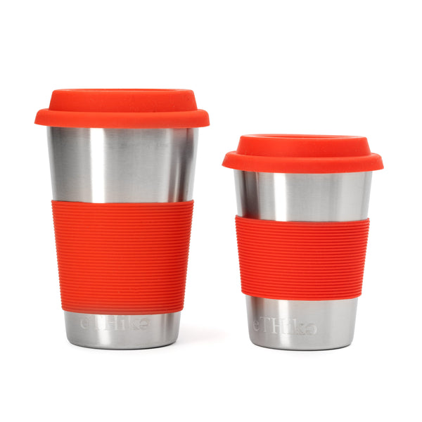 Premium Stainless Steel Red Cup, Eco-Friendly, Re-usable